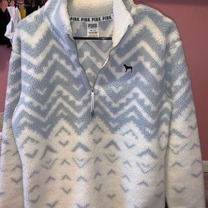 Victoria’s Secret pink Sherpa sweater